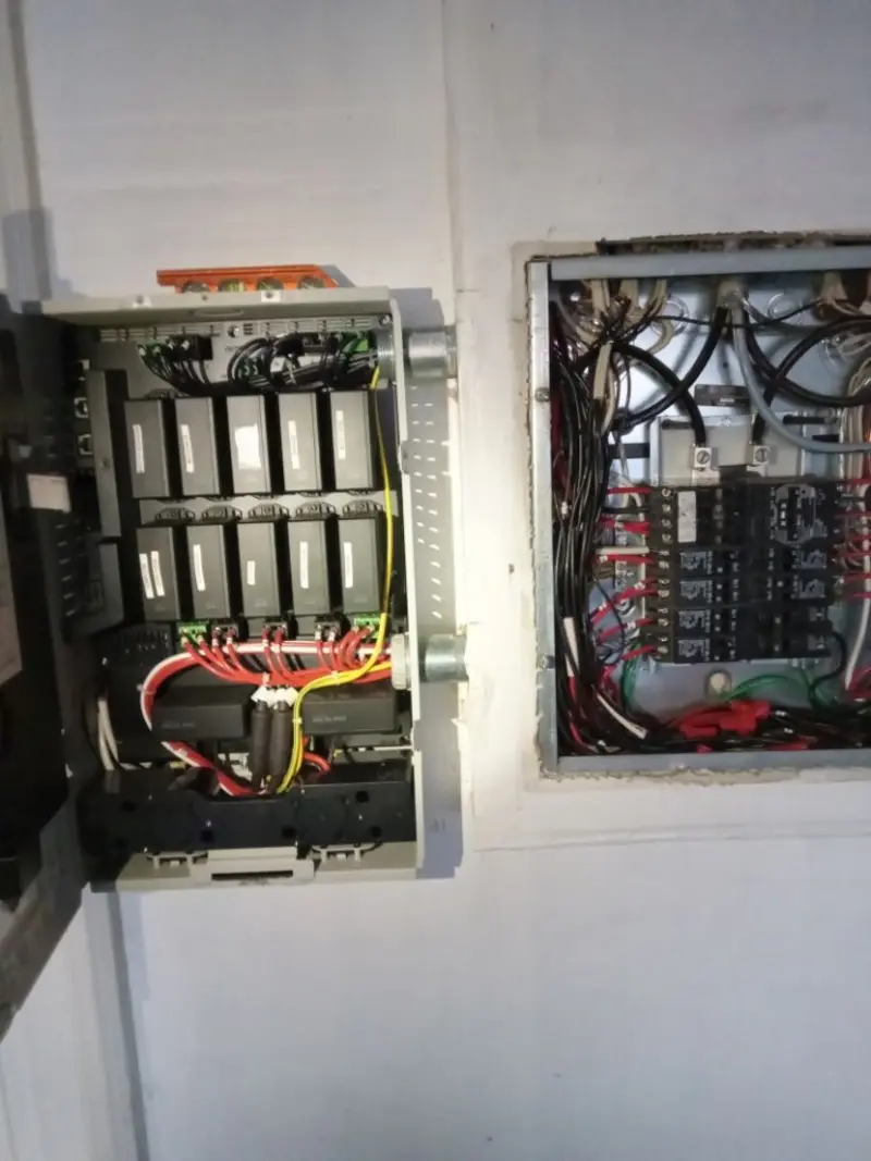 Electrical panel upgrade completed for Commercial Electrician Services in Laconia